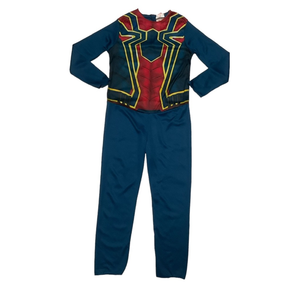 Iron Spider Avengers Endgame Spiderman Costume Jumpsuit Youth M Rubies Halloween